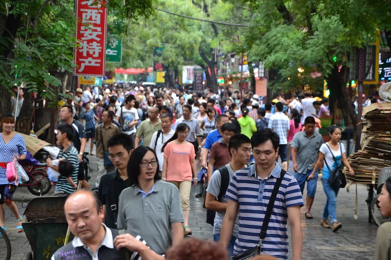 Población de China empezó a reducirse(1)
