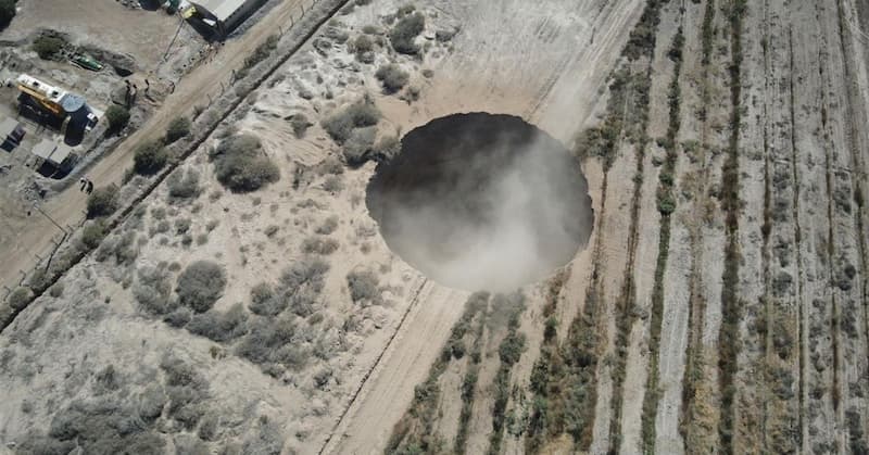 cráter en el desierto de Atacama, en Chile(1)