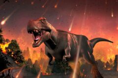 Asteroide que extinguió a los dinosaurios incendió el mundo(1)