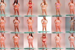 Cómo es el cuerpo ideal de una mujer en 18 países
