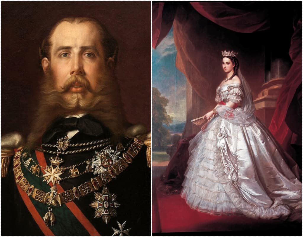Maximiliano I y Carlota