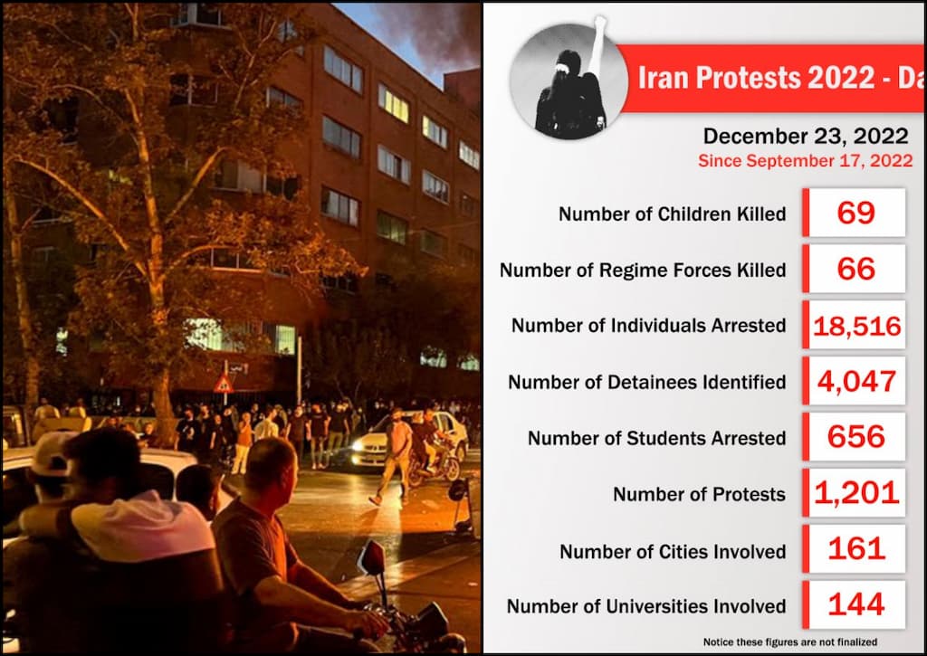 Moharebeh protestas en Iran(1)