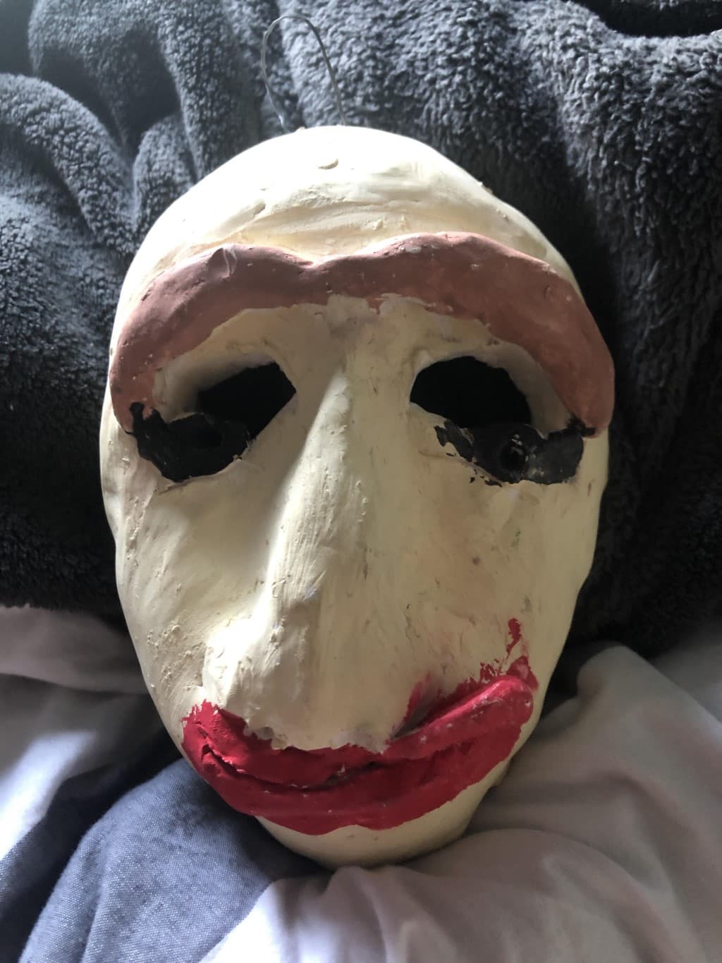 mascara aterradora proyecto escolar