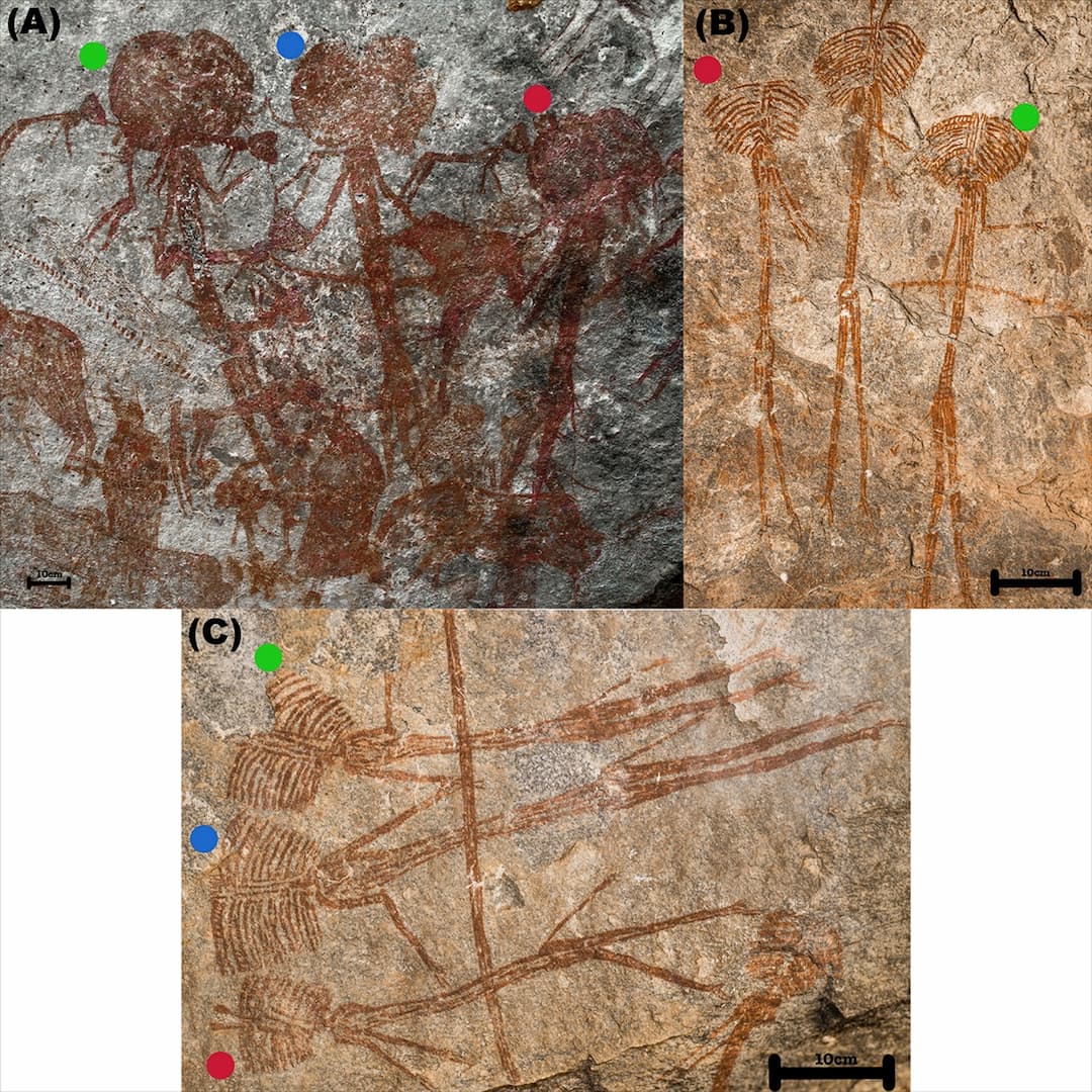 Estas pinturas rupestres muestran extraterrestres