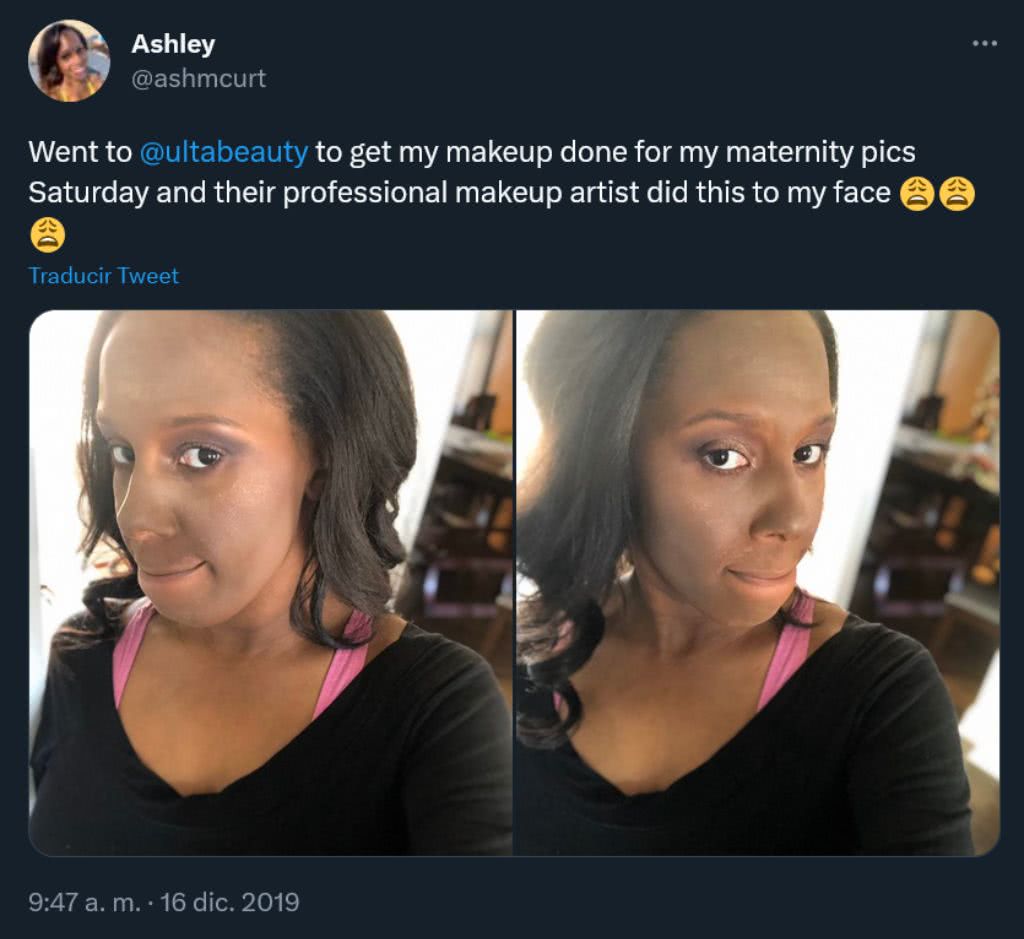 maquillaje espantoso